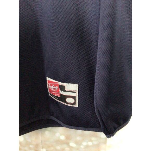 NEW Rawlings Jersey Navy Blue Size Large Unisex - Picture 2 of 13